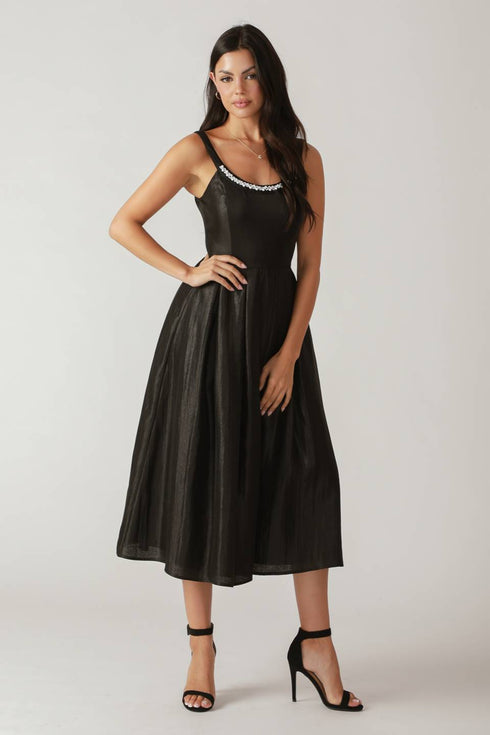 fluttering-fields-woven-midi-dress Flying Tomato-Sophia's StyleDRESSES-1
